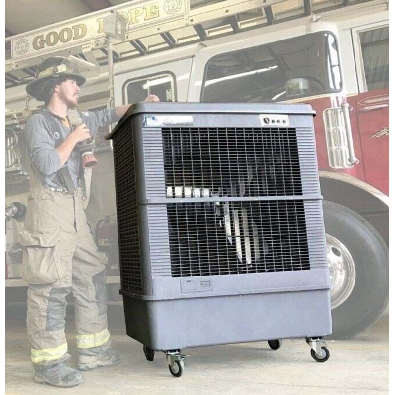 Portable Evaporative SWAMP COOLER – 8500 CFM – 2100 sqft – 33 Gal Tank – 115 V