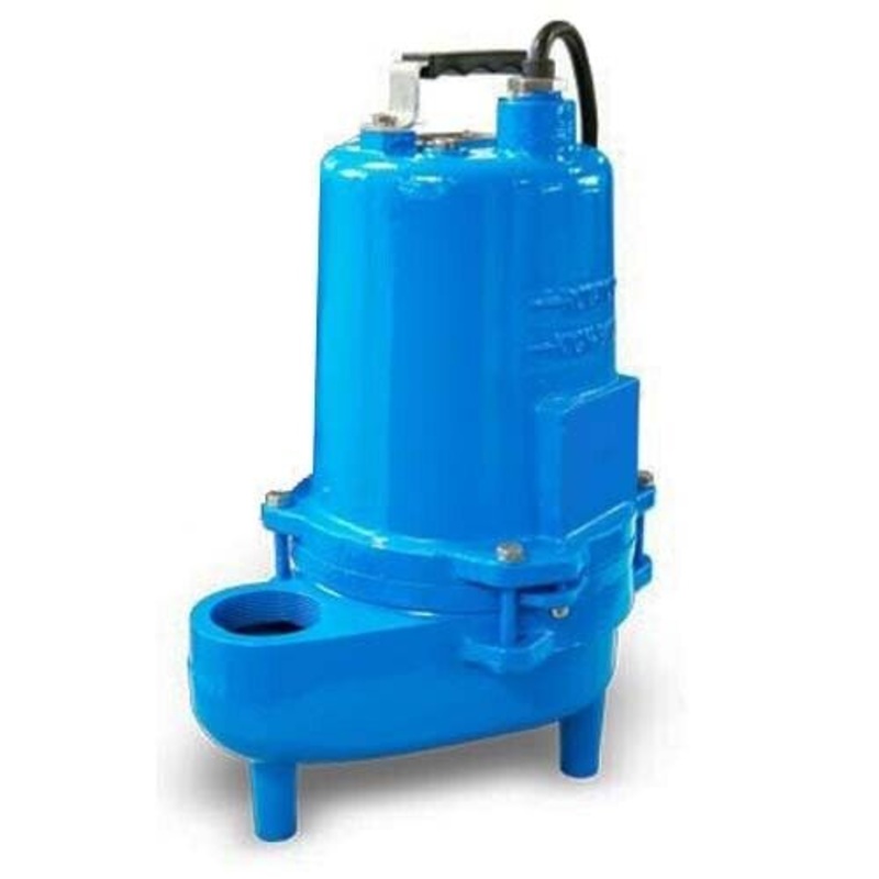 Submersible SEWAGE TRASH Pump – 2 Out – 132 GPM – 115 V – 0.4 HP – Self Priming