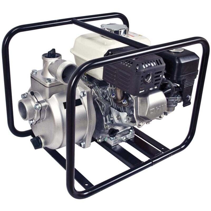 2 Semi Trash Pump – 158 GPM – 3.5 HP – 1/2 Solid – Aluminum – Honda GX Engine