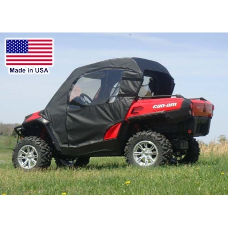 Can-Am Commander Enclosure for EXISTING WINDSHIELD – Roof, Doors, & Rear Window