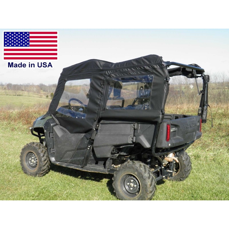 DOORS for Honda 700-4 – Soft Material – Vinyl Window – Withstands Highway Speeds