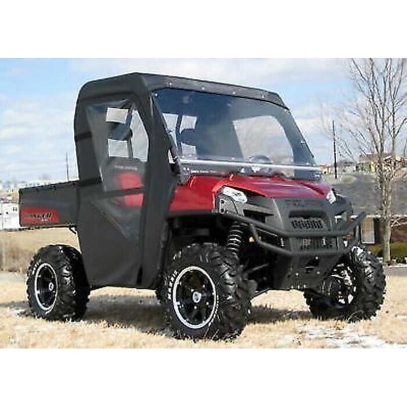 Polaris Ranger Full Enclosure – HARD WINDSHIELD – Doors – Rear Window – Roof