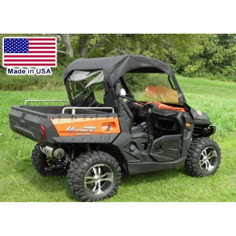 Roof & Rear Window for CF Moto UForce 500 / 600 / 800 – Soft Material