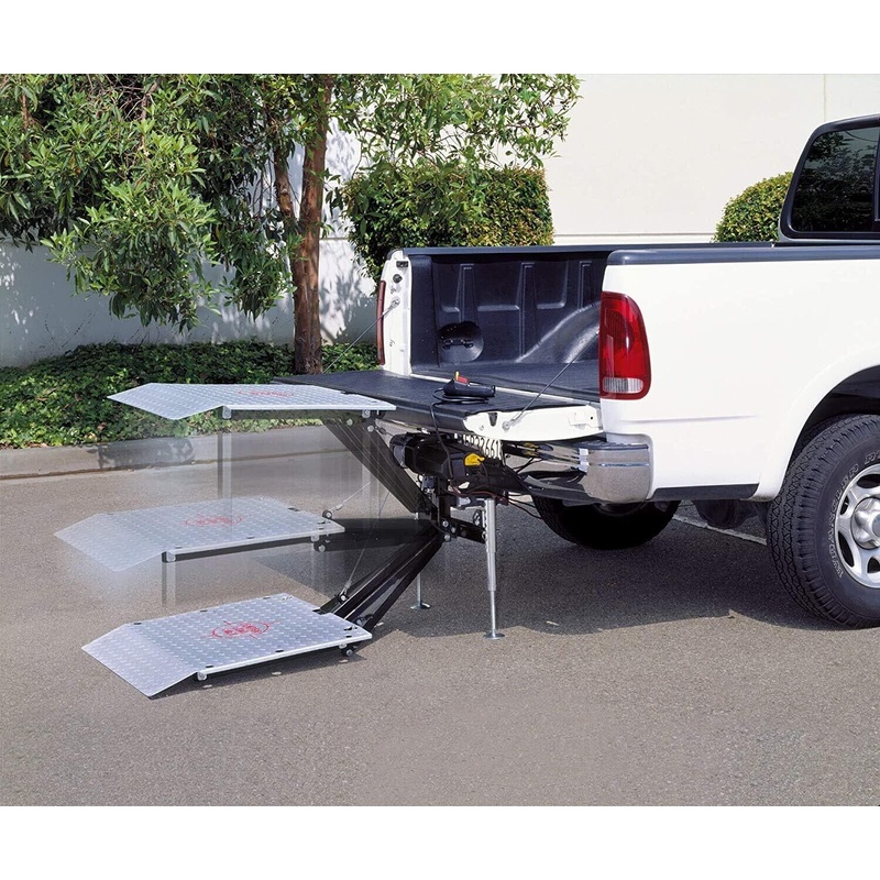 Universal Pickup Truck LIFT GATE – 549 Lbs Capacity – 12 Volt DC – 47 Lifted